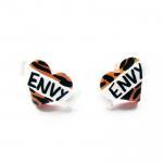 Tiger Envy Heart Stud Earri..